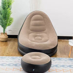 Sillón Inflable con Apoya Pies