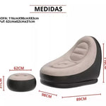 Sillón Inflable con Apoya Pies